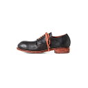 グイディ GUIDI Derby Shoes:LIMITED EDITION (Brown+Orange)
