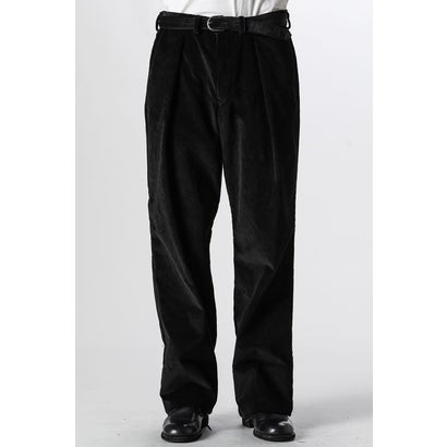 ノウザン NOUSAN insel wide - tucked trousers (Black) ノウザン NOUSAN insel wide - tucked trousers (Black)