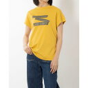 エグランティーヌ EGLANTINE テーププリントTシャツ (イエロー)