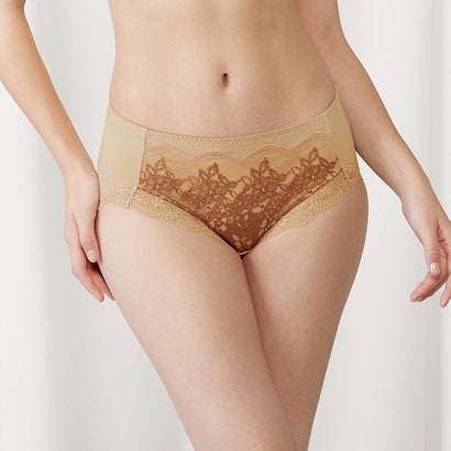 トリンプ Triumph レッドレーベル バイ トリンプ0110 はきこみ深めショーツ(M・Lサイズ)TR0110 Midi 【返品不可商品】 (ベージュ)