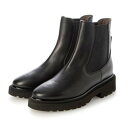 インターショシュール INTER-CHAUSSURES トラックソールサイドゴアブーツ (ブラック)