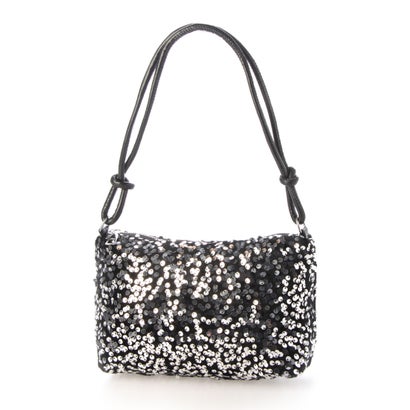 シュベック SVEC スパンコールショルダーバッグ （シルバー）(4)