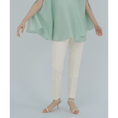 ユアーズ ur's センタープレススティックパンツ （オフホワイト）