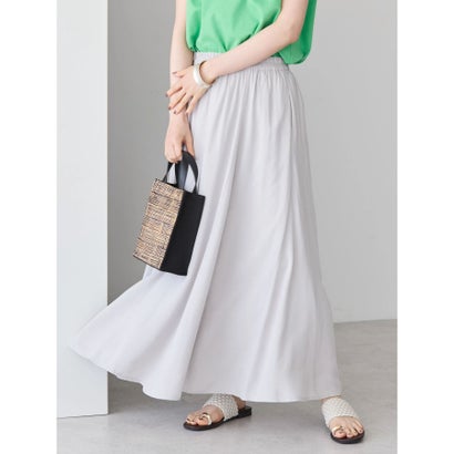 アメリカンホリック AMERICAN HOLIC サラックールギャザースカート （ライトグレー）(4)