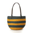 アンジュ シュエット Anjou Chouette カゴバッグ (Navy Yellow)