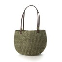 アンジュ シュエット Anjou Chouette カゴバッグ (Khaki)