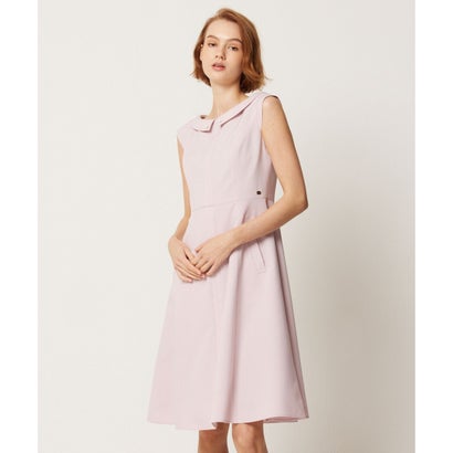 TOCCA 【洗える!】SUMMER ENTRANCE 襟付きドレス (ピンク系)