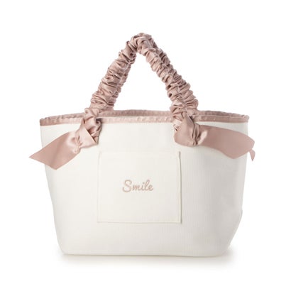 ラ バガジェリー LA BAGAGERIE 【インスタグラマー Chiyoさん×LA BAGAGERIE】ギャザーリボンハンドルト..