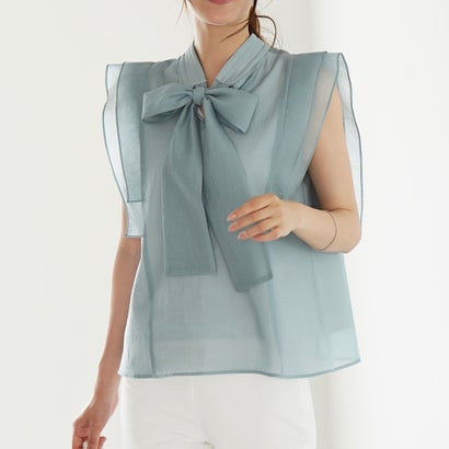 ヴィリーナ VIRINA パピヨンブラウス （グリーン）のサムネイル