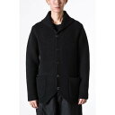 レーベルアンダーコンストラクション LABEL UNDER CONSTRUCTION SCARF COLLAR BLAZER (Black)
