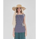 ドレステリア DRESSTERIOR muller of yoshiokubo(ミュラーオブヨシオクボ)BLOCK RIB TANK KNIT (サックスブルー...