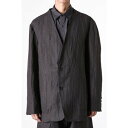 ストヴァーグ STOVAIGH Double Breasted Blazer (dark grey violet)