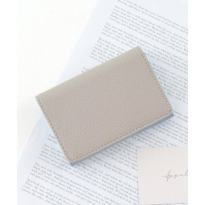 アルトローズ ALTROSE 名刺入れ レディース メンズ バイカラー シボ感 シボ 本革風 名刺ケース カード..