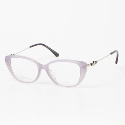 ジミー チュー JIMMY CHOO メガネ 眼鏡 アイウェア レディース メンズ （バイオレット/シルバー）