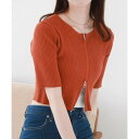 アルシーヴ archives Wジップリブニット (ORN)