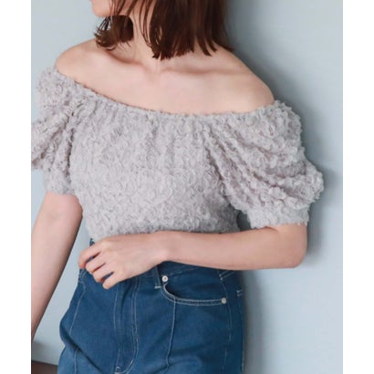 アルシーヴ archives 2wayフリルレースTOPS （BLGY）(4)