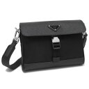 プラダ PRADA ショルダーバッグ リナイロン トライアングルロゴ ブラック メンズ レディース ユニセックス PRADA 2VD053 2DMH F0002...