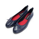 バレエシューズ (Enamel Navy(中敷き赤))