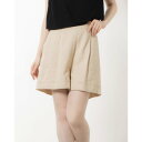 リナシメント RINASCIMENTO リネンショートパンツ (Beige)