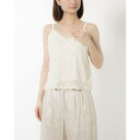 リナシメント RINASCIMENTO 総レースキャミトップス (Avorio Bianco)(4)