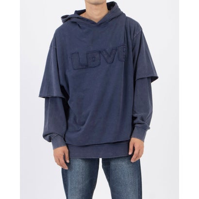 デシグアル Desigual NUEVOMEXICO スウェットロングスリーブ (ブルー)