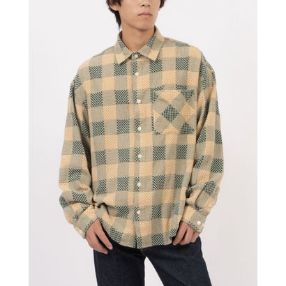 デシグアル Desigual MICHIGAN シャツロングスリーブ (イエロー)