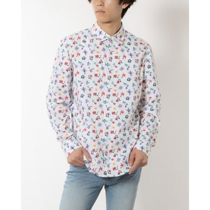 デシグアル Desigual NEVADA シャツロングスリーブ (ホワイト)