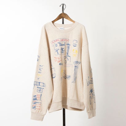 デシグアル Desigual APOLO スウェットロングスリーブ (ホワイト)