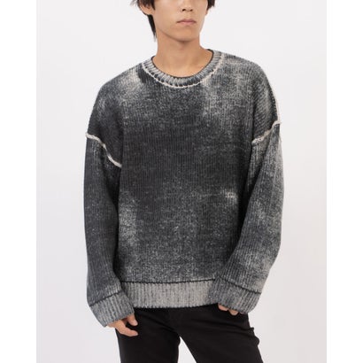 デシグアル Desigual MARYLAND プルオーバーロングスリーブ (グレー/ブラック)