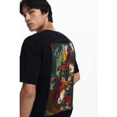 デシグアル Desigual ALABAMA Tシャツショートスリーブ (グレー/ブラック)
