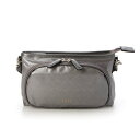 ペレボルサ PELLE BORSA 「アライブ」財布ショルダー (ガンメタ)