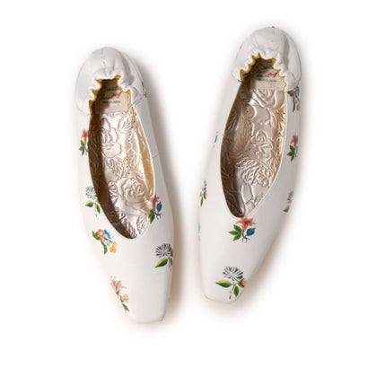 ソウシュンデセブン Soshun de seven デザインパンプス （フラワー）