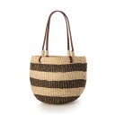 アンジュ シュエット Anjou Chouette カゴバッグ (NATURAL×BROWN)
