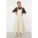 ティアードサロペットスカート IVOY3