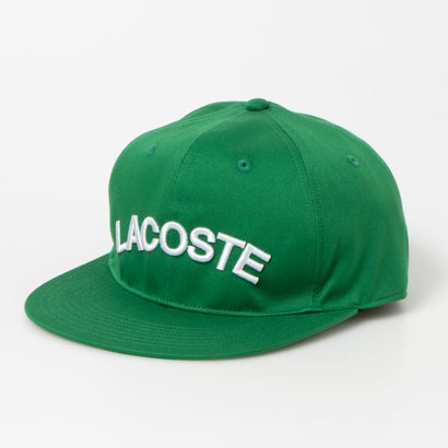 ラコステ LACOSTE ARCH LOGO FLAT VISOR CAP 