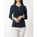ホブズ HOBBS JULIA PRINTED TOP (NAVY MULTI)