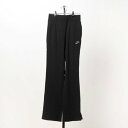 ナイキ NIKE ジュニア ツイルロングパンツ ナイキ YTH ガールズ NSW JSY LBR フレア パンツ FN8591010 (ブラック/(フラットピュ...