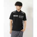 デサント DESCENTE メンズ 半袖機能ポロシャツ SUNSCREEN ミニ鹿の子 ポロシャツ DX-C2967AT (ブラック)