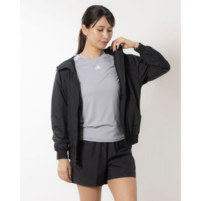 ナイキ NIKE レディース ウインドフルジップ ナイキ ウィメンズ NSW エッセンシャル UV ウーブン フーディ ジャケット FV6299010 （ブラック/(ホワイト)）