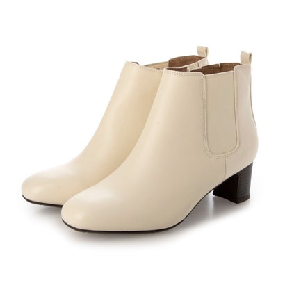 モード カオリ MODE KAORI モード カオリ MODE KAORI 【本革】 サイドゴアブーツ 16260 （アイボリー）