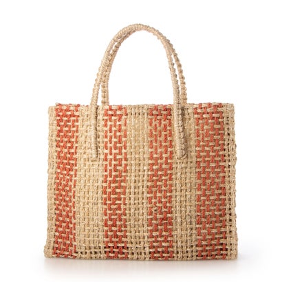 アンジュ シュエット Anjou Chouette ハンドバッグ （Red stripe）