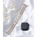 エモニーク emonique ステンレス製 Apple Watch Band スマートウォッチバンド【38/40/41/42/44/45/49mm対応】 (プラ...