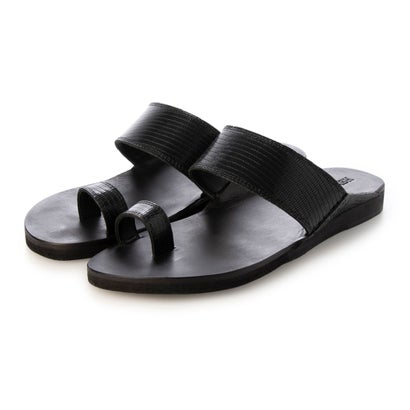 ビカーシ BICASH レザーサンダル （BLACK LIZARD）