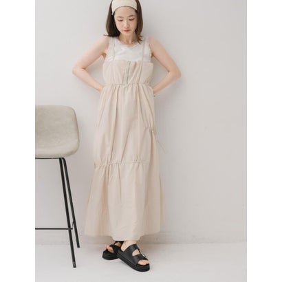 レトロガール RETRO GIRL 2wayナイロンキャミOP （WHT4）