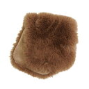 ウーヴン WOVEN エコファー フラップカバー fur-flapcover-br (BROWN)(4)