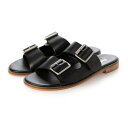 エミュ オーストラリア EMU Australia Peli レザーフラットサンダル (Black)