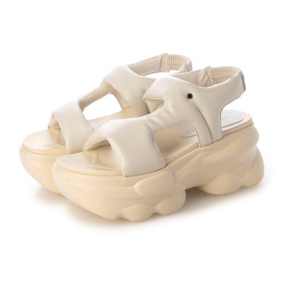 ファビーファビー FABBY FABBY. 底パフィーサイドベルトサンダル （オフ）