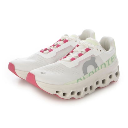 オン On Cloudmonster クラウドモンスター レディース 厚底 ランニングシューズ L 61 （ホワイト系その他4）