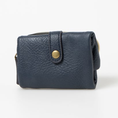 プロペラヘッズ propellerheads 合成皮革3つ折ミニウォレット （ネイビー）