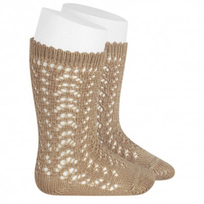 靴下 子供用 12ヶ月〜18ヶ月 オープンワーク ニーソックス 卒業式 入学式 入園式